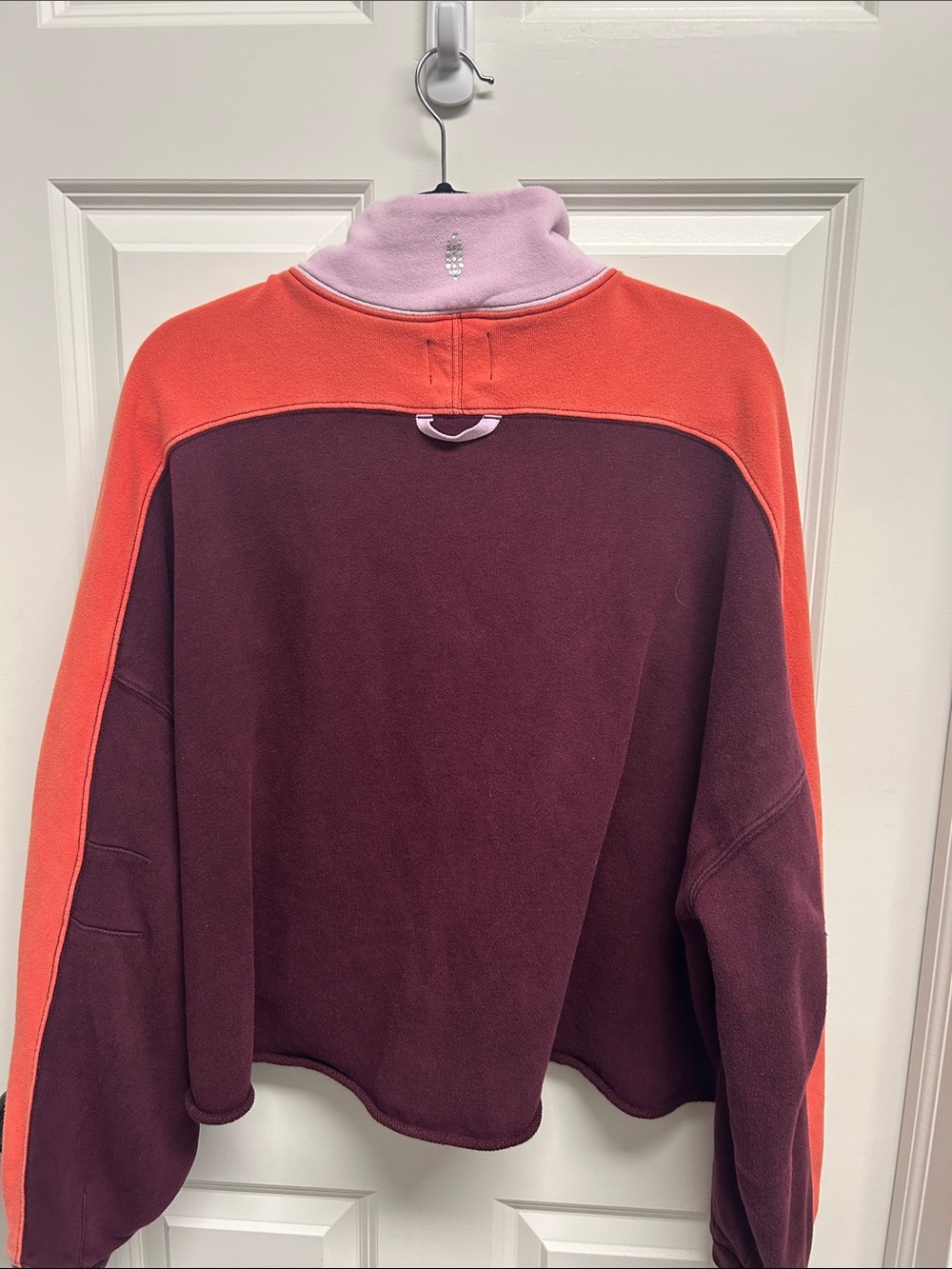 FP Movement Colorblock Quarter-Zip Pullover Sweatshirt - Sz XS - Picture 3 of 5